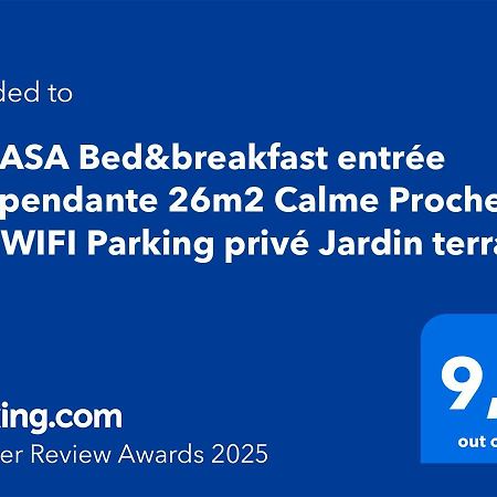 La Casa Bed&Breakfast Entree Independante 26M2 Calme Proche De Tout Wifi Parking Prive Jardin Terrasse Urrugne Ngoại thất bức ảnh